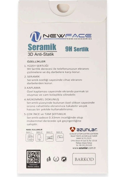 Xiaomi Redmi Note 13 Pro 4g 3D Antistatik Seramik Nano Ekran Koruyucu 346109 fiyatları