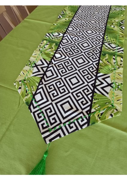 Su Geçirmez Leke Tutmaz Duck Keten Runner