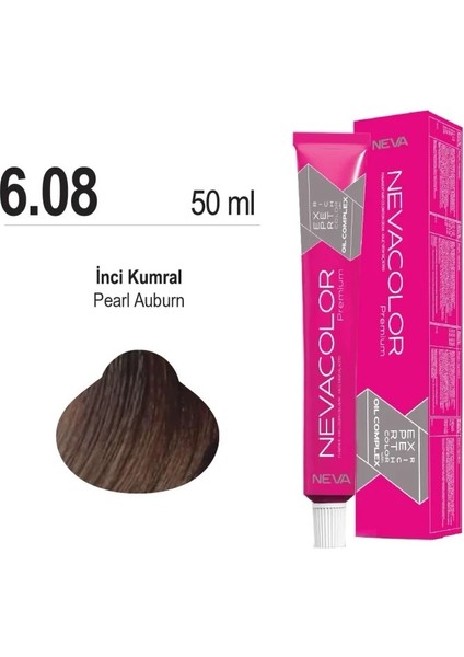 color Saç Boyası 6.08 Inci Kumral