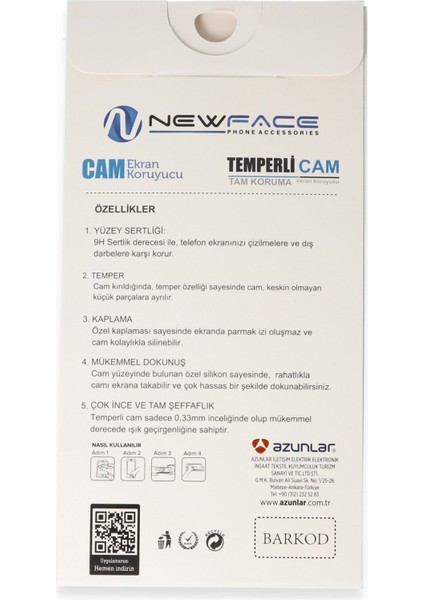 Samsung Galaxy A35 5g 3D Antistatik Cam Ekran Koruyucu 24051 fiyatları