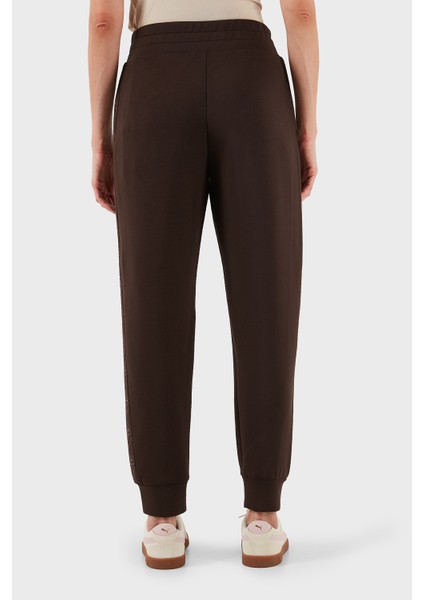 New Victoire Regular Fit Ribanalı Paça Logo Şeritli Pantolon W5YB11KBYE2 Bayan Pantolon W5YB11 Kbye2 G1EB modelleri