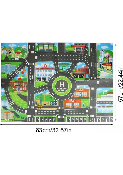 Çocuk Oyun Matı (Mutlu Şehir Hayatı)