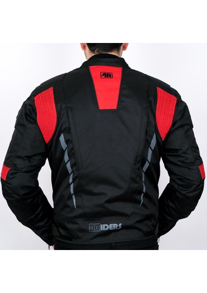 Gama Ce Sertifikalı Korumalı Motosiklet Montu Kırmızı modelleri