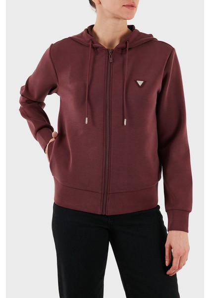 Olympe Regular Fit Kapüşonlu Fermualı Sweat V4YQ06KCAY2 Bayan Sweat V4YQ06 Kcay2 G4P2