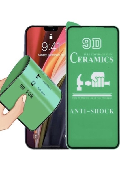 Iphone Xr Ekran Koruyucu Seramik Nano Cam Esnek Tam Full Kaplayan Kırılmaz