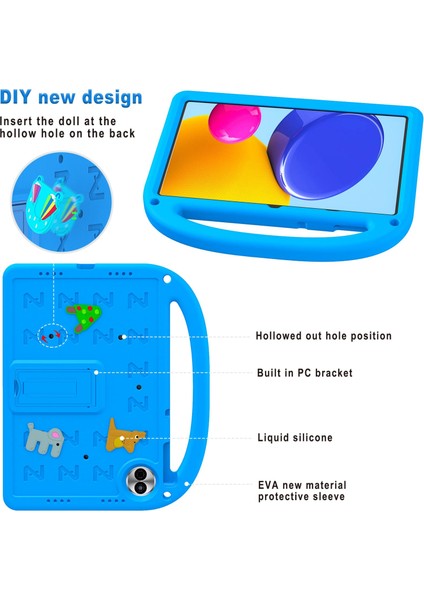 Honor Pad 10 12.1 2025 Için Eva Tablet Kılıfı (Yurt Dışından) modelleri