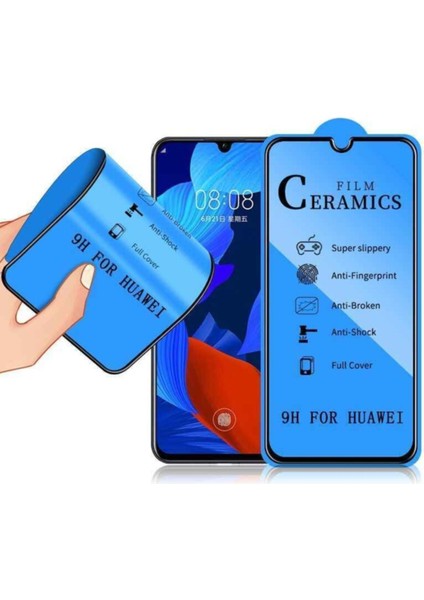 Xiaomi Redmi Note 9 Pro Uyumlu Siyah Seramik Nano Ekran Koruyucu Tam Kaplayan Kırılmaz Esnek Cam modelleri