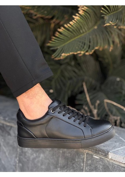 Kb-Bx1 Kuback Siyah Cilt Yüksek Siyah Taban Günlük Erkek Ayakkabı modelleri