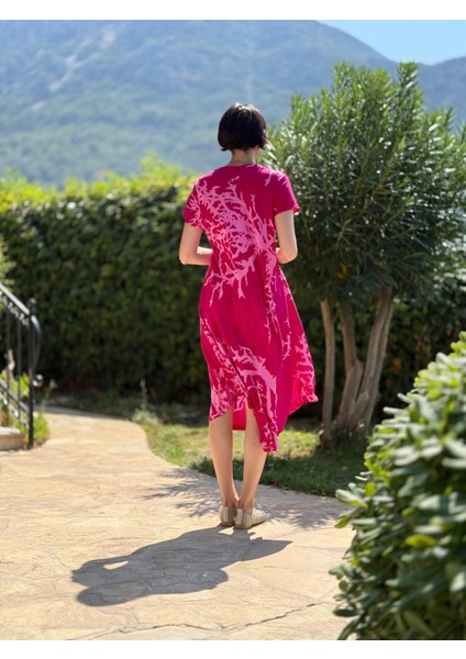 FT179011 Viskon Fethiye Elbise indirimleri