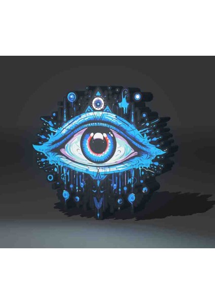 LED Işıklı Sanatsal Göz fiyatları