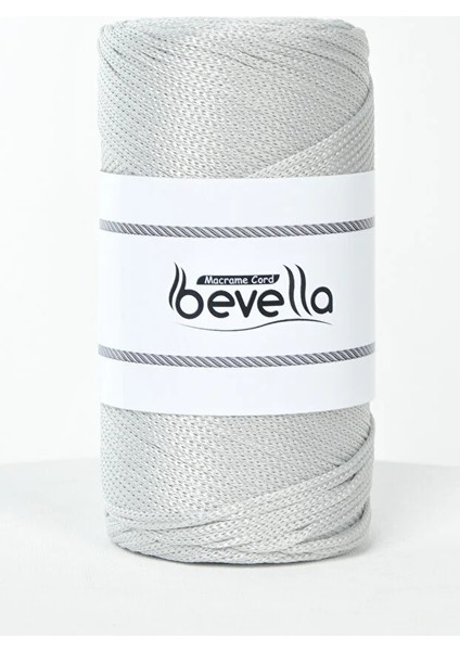 2 mm - 200 gr Polyester Açık Gri Makrome Ipi Polyester Makrome Ip Supla Ip ve Çanta Ipliği fiyatları