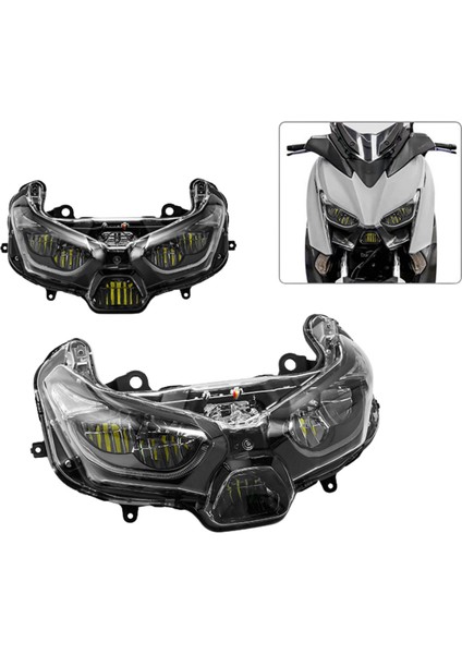 Yamaha Xmax 250 300 Ön Far 2017 2022 Model Tam Uyumlu Premium Kalite