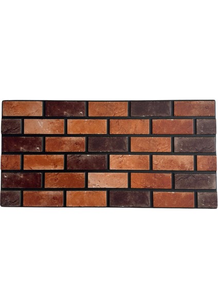 3 Boyutlu Düz Tuğla Desenli Strafor Duvar Kaplama Paneli