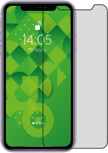 Gizlilik Sağlayan Koruyucu Ekran Iphone 11 Hayalet Cam