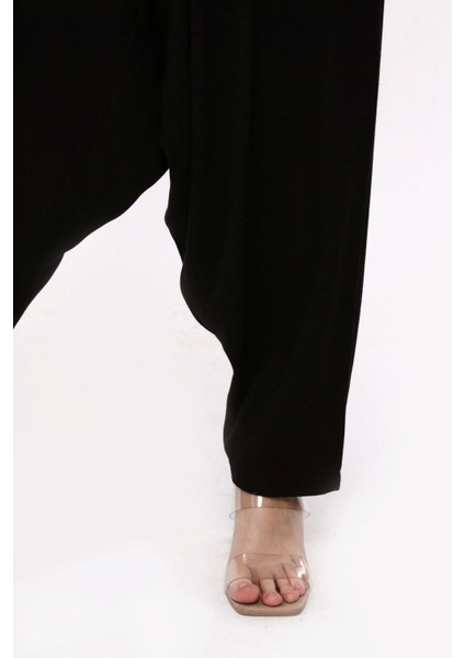 Viskon Kumaş Siyah Yöresel Şalvar