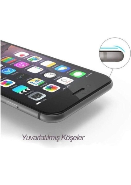 Iphone 7 Plus / Iphone 8 Plus Uyumlu Kavisli Tam Kaplayan 9h Ekran Koruyucu Temperli Cam Siyah fiyatları