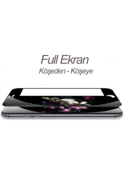 Iphone 7 Plus / Iphone 8 Plus Uyumlu Kavisli Tam Kaplayan 9h Ekran Koruyucu Temperli Cam Siyah modelleri