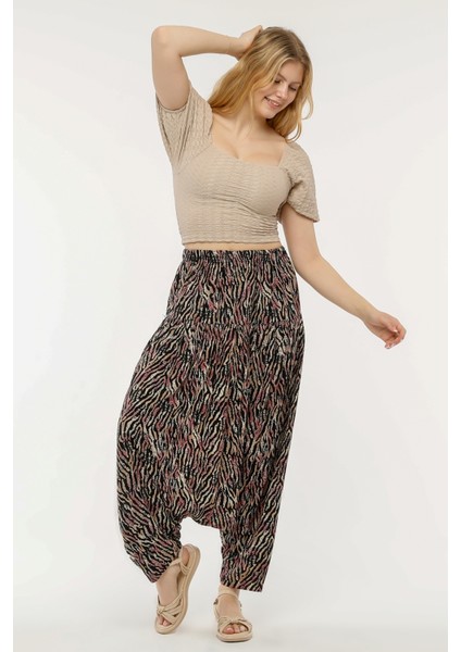 Desenli Viskon Kumaş Yöresel Şalvar fiyatları