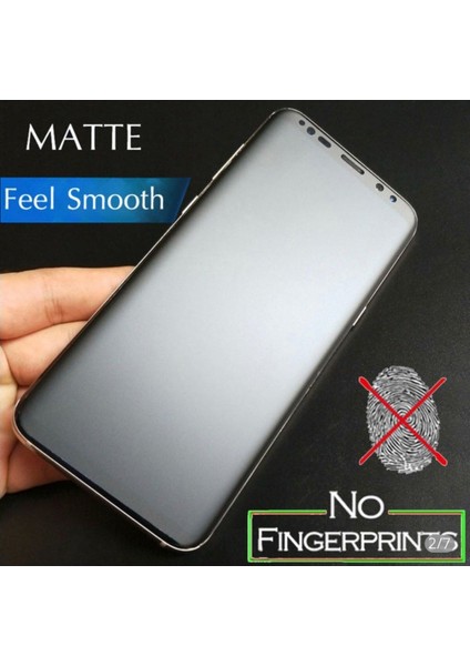 Samsung Galaxy S20 Ultra Uyumlu Mat Seramik Nano Tam Kaplayan Full Ekran Koruyucu
