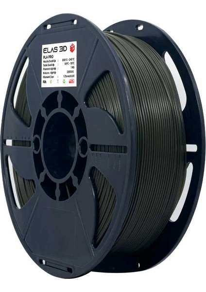 Haki Yeşil Pla Pro Filament - 1.75MM - 1 kg fiyatları