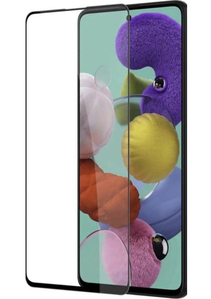 Samsung A80 Mat Tam Full Kaplayan Seramik Nano Ekran Koruyucu