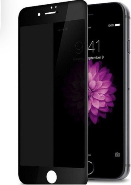 Teknopark Iphone 7 Plus Siyah Privacy Kavisli Hayalet Gizlilik Filitreli Full Ekran Koruyucu