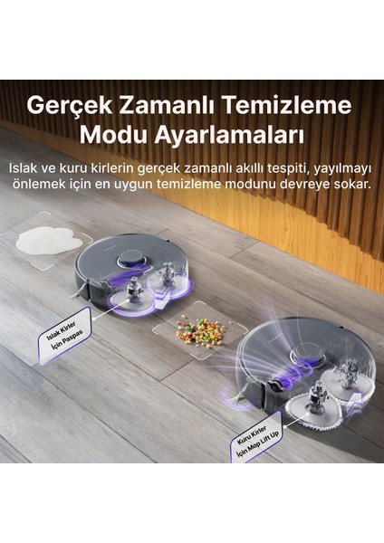 Freo Z Ultra Robot Süpürge- Gri