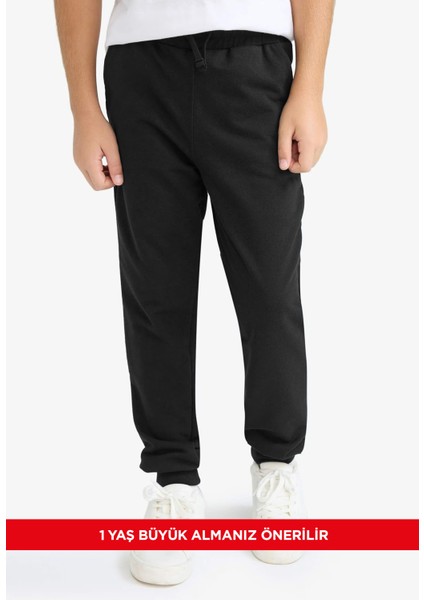 Erkek Çocuk Beli Lastikli Okul Jogger Eşofman Altı - 4747