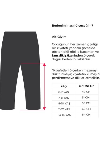 Erkek Çocuk Beli Lastikli Okul Jogger Eşofman Altı - 4747 fiyatları