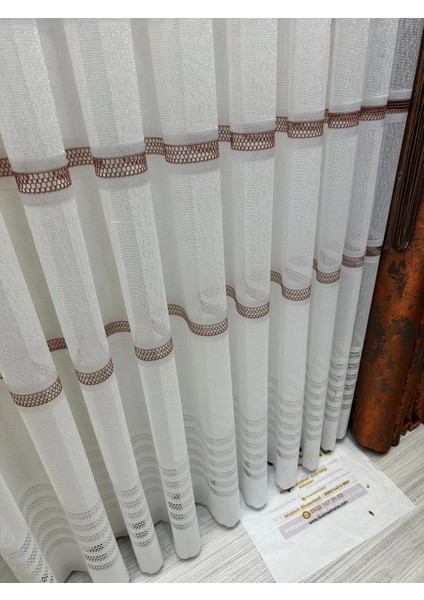 Nivemeshome Letonya 1/3 Sık Pileli Örme Tül Perde Apm modelleri
