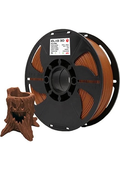 Kahverengi Pla Pro Filament - 1.75MM - 1 kg fiyatları