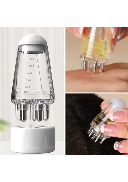 Buffer® Mini Saç Derisi ve Cilt Bakım Serum Aplikatörü Saç Serum Şişesi