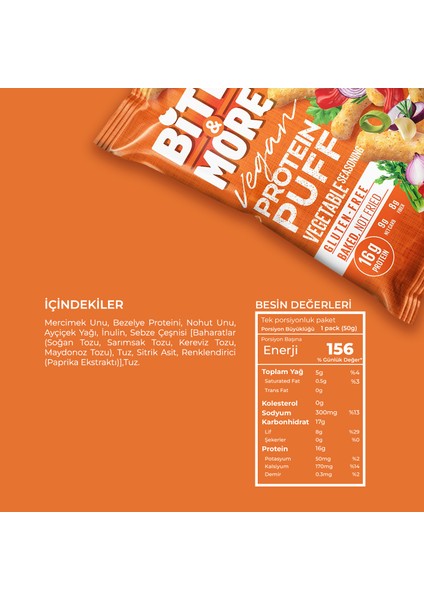 Protein Puff- 6'lı Paket indirimleri