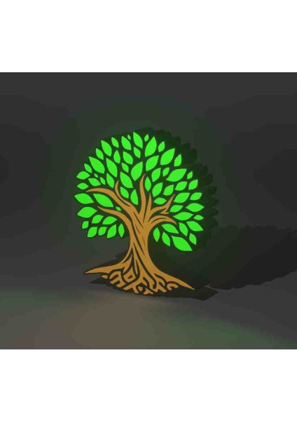 LED Işıklı 3 Boyutlu Sanatsal Yaşam Ağacı fırsatları