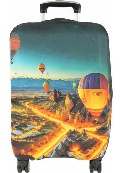 (My#97 Kapadokya 8) Valiz Için kılıf fiyatları