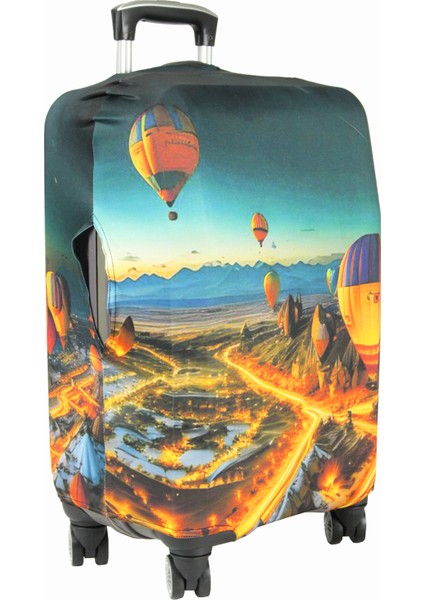 (My#97 Kapadokya 8) Valiz Için kılıf modelleri