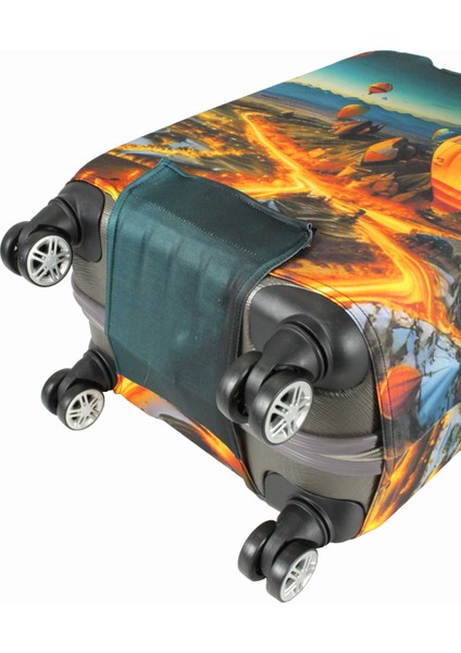 (My#97 Kapadokya 8) Valiz Için kılıf indirimleri