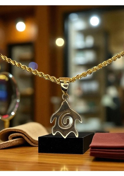 22 Ayar Defans (Kaplumbağa) Kolye Ucu