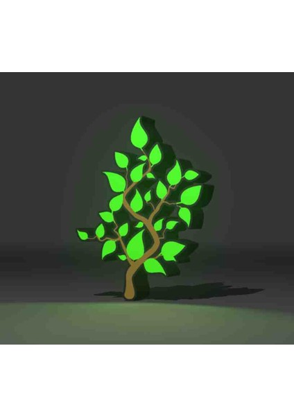 LED Işıklı 3 Boyutlu Yaşam Ağacı