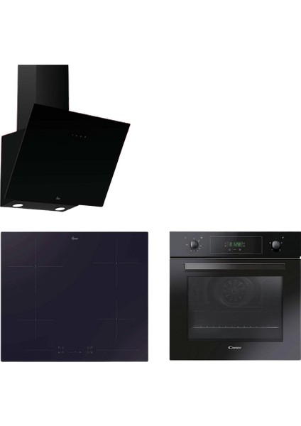 & Candy Arvigo Ankastre Set (HDG6C1GBTK + HH64CCB + FCP405N/E)