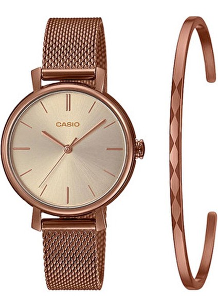 LTP-2024VMR-9CDR Kadın Analog Kol Saati Metal Kordon 0-10 mt Çok Renkli modelleri