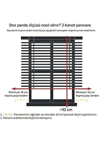 Çift Mekanizmalı Tül ve Stor Perde - Model 5