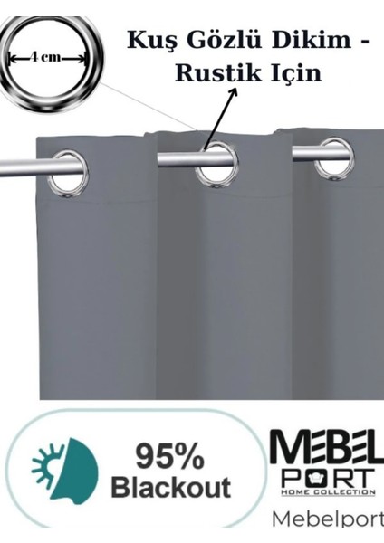Blackout Fonluk Kuşgözü Dikim Şekli Tek Kanat fiyatları