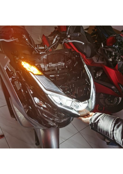 Honda Pcx 125 150 Ön Far 2021 2024 Model Tam Uyumlu Premium Kalite