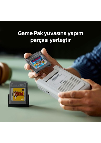 ® Game Boy™ 72046 - Yetişkin Nintendo® Hayranları Için Yaratıcı Model Yapım Seti (421 Parça)