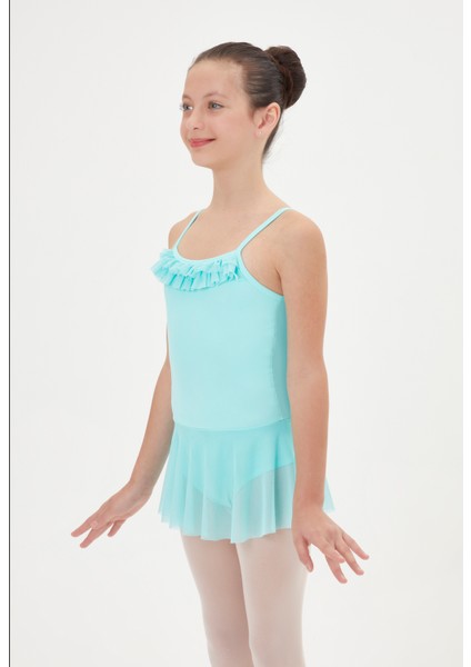 Etekli Bale Elbisesi Antrenman Gösteri Mayosu Kıyafeti Kostümü