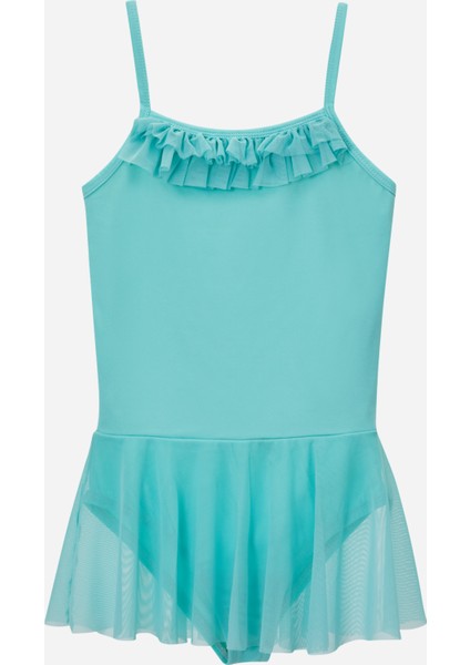 Etekli Bale Elbisesi Antrenman Gösteri Mayosu Kıyafeti Kostümü