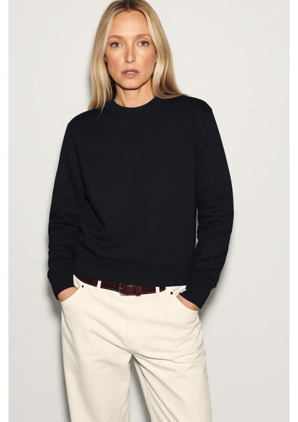 Üç Iplik Kol Dikiş Detay Sweat fiyatları