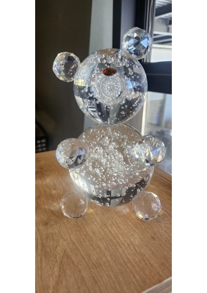 Kristal Ayı Figürlü Dekor