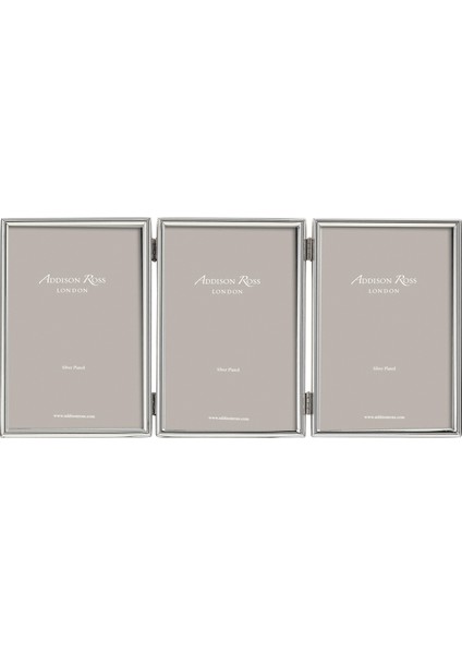 4x6 Trbl Fine Silver Frame